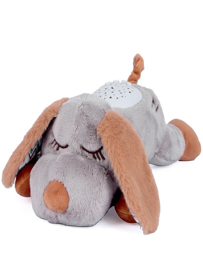 MABLE Dreamlight Dog Baby Soft Sleeping accompany Toy Music Projector Plush Dog and Children's Soothing. - Image 1